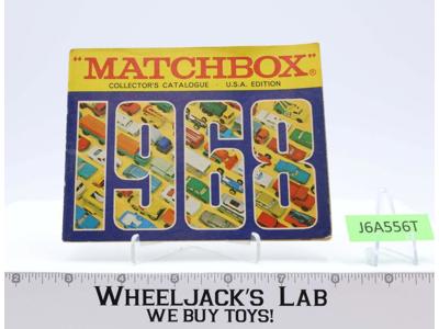 Matchbox Collectors Catalogue 1968 USA Edition Vintage