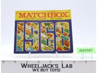Matchbox Collectors Catalogue 1968 USA Edition Vintage