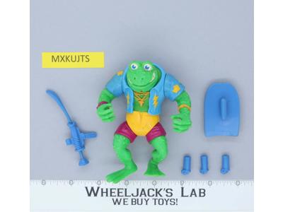 Genghis Frog Teenage Mutant Ninja Turtles TMNT 1989 Playmates Vintage Figure