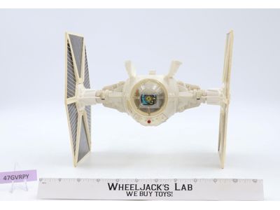 Imperial Tie Fighter WHITE 100% Complete Star Wars 1978 Vintage Kenner Vehicle