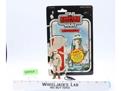 Hoth Rebel Commander 100% Complete 41 Back-A Star Wars ESB 1980 Kenner NO REPRO