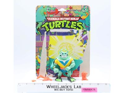 Ray Fillet w/ Cardback 100% Complete TMNT 1990 Playmates Vintage Action Figure