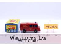 Land Rover Fire Truck 57 Lesney Matchbox Series 1960's Made In England