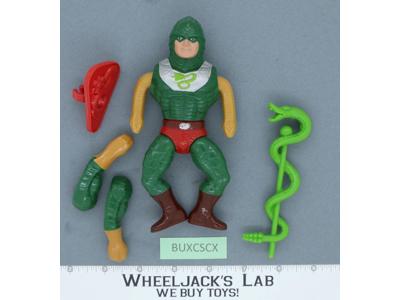 King Hiss 100% Complete He-Man Masters of the Universe MOTU 1986 Mattel Vintage