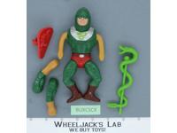 King Hiss 100% Complete He-Man Masters of the Universe MOTU 1986 Mattel Vintage