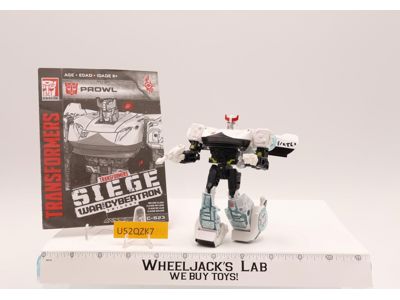 Prowl 100% Complete Transformers Siege War for Cybertron 2019 Hasbro Figure