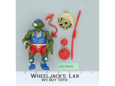 Track and Field Leo 100% Complete Teenage Mutant Ninja Turtles TMNT 1992