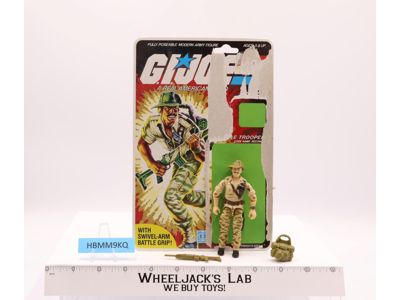 Recondo 100% Complete W/ Cardback V1 GI Joe 1984 Action Figure Vintage Hasbro