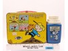 Peanuts/Charlie Brown Metal Lunch Box W/THERMOS 1966 Thermos Brand Vintage