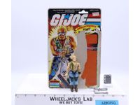Buzzer V1 100% Complete 34 Cardback 1985 G.I. Joe Hasbro Vintage Action Figure