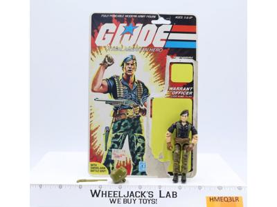Flint V1 100% Complete 34 Cardback 1985 G.I. Joe Hasbro Vintage Action Figure