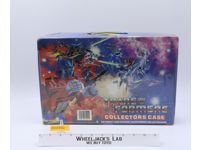 Vinyl Collectors Case W/Tray 1984 Tara Toy Corp. G1 Transformers Vintage