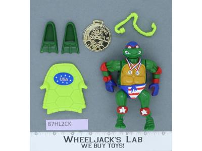 Super-Swimmin' Raph Complete Teenage Mutant Ninja Turtles TMNT Playmates 1992