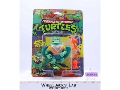 Ray Fillet Teenage Mutant Ninja Turtles TMNT 1990 Playmates NEW MOSC SEALED