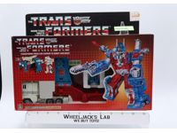 Ultra Magnus RT 100% Complete W/ BOX & INSERT Vintage G1 Transformers Figure