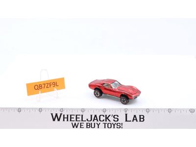Custom Corvette Red 1968 Redline Hot Wheels Mattel Vintage RL