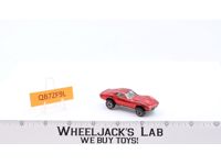 Custom Corvette Red 1968 Redline Hot Wheels Mattel Vintage RL