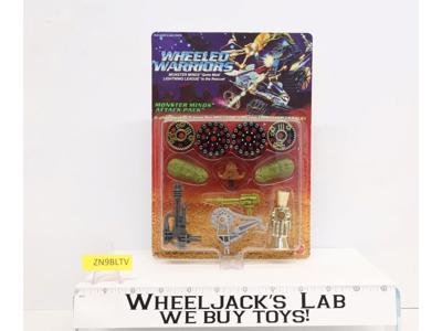 Monster Minds Attack Pack Wheeled Warriors 1984 Mattel NEW MISB SEALED