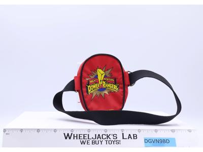 Fanny Pack Red Black Ranger Mighty Morhpin Power Rangers 1994 Saban
