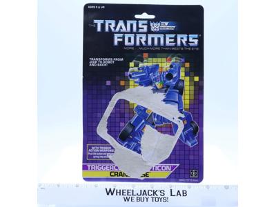 Crankcase Cardback 1988 Vintage Hasbro G1 Transformers Action Figure