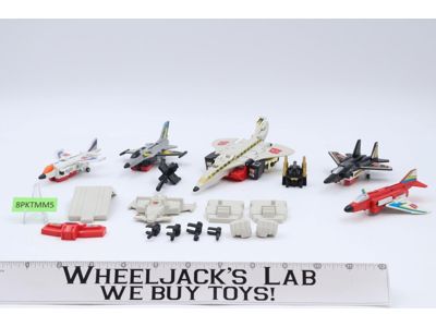 Superion Aerialbots Set 100% Complete Vintage 1986 G1 Transformers Hasbro