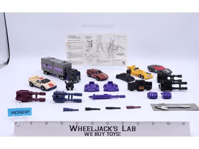 Menasor 100% Complete Vintage 1986 G1 Transformers Hasbro Action Figure