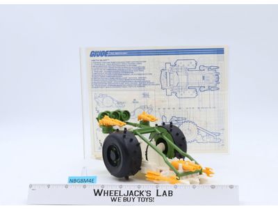 Arctic Blast 100% Complete GI Joe 1989 Hasbro Vintage Action Figure Vehicle