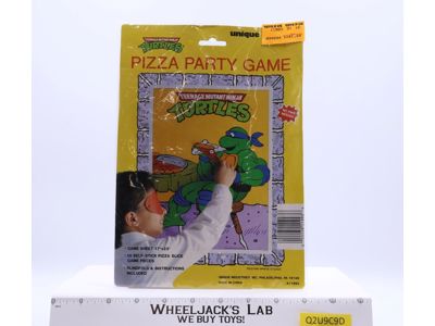 Pizza Party Game Teenage Mutant Ninja Turtles TMNT 1990 Unique NEW SEALED