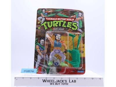 Casey Jones Teenage Mutant Ninja Turtles TMNT 1989 Playmates NEW MOSC Unpunched
