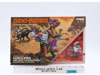 Saurolophus 100% Complete W/Box Dino Riders 1987 Tyco Action Figure NEW MIB