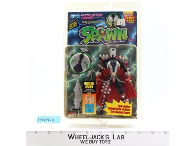 Medieval Spawn + Comic Book Spawn 1994 Todd Toys Action Figure NEW SEALED