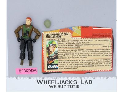 Thunder V1 G.I. Joe 1984 Hasbro Vintage Action Figure