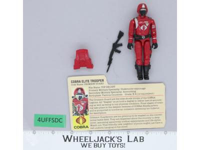 Crimson Guard V1 HOLLOW 100% Complete G.I. Joe 1985 Hasbro Vintage Action Figure