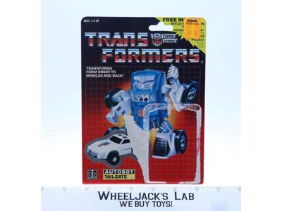 Tailgate Cardback 1986 Vintage Hasbro G1 Transformers Action Figure
