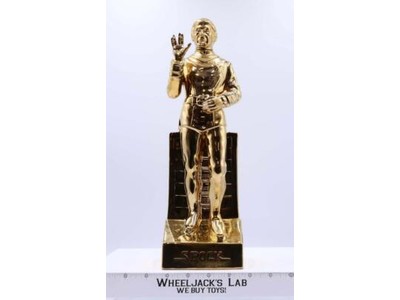 Mr. Spock Gold Decanter Star Trek 1979 Grenadier Original NEW