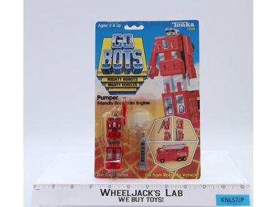 Pumper Friendly Robot Fire Engine Gobots 1983 Tonka Action Figure NEW SEALED