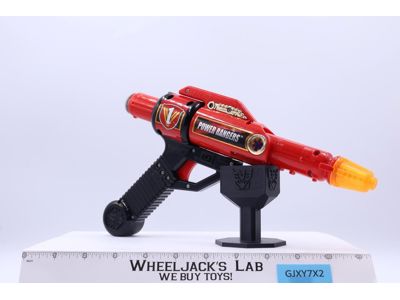 GoGoFive DX Lightspeed Rescue Laser Gun Power Rangers 1999 Bandai Figure WORKS