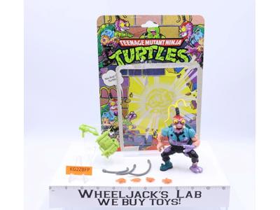 Scumbug W/Cardback 100% Complete TMNT 1989 Playmates Vintage Action Figure