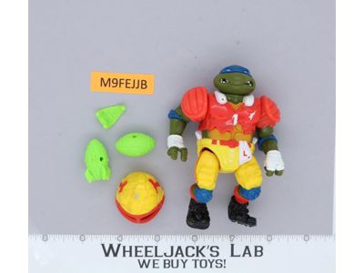 T.D. Tossin' Leo 100% Complete Teenage Mutant Ninja Turtle 1991 Playmates