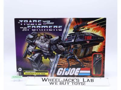 Megatron H.I.S.S. Tank GI Joe Transformers Mash-Up 2022 Hasbro NEW MISB SEALED