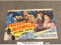 Terror at Midnight Scott Brady Original 1956 Movie Poster 20 x 26