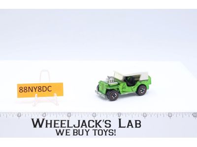 Grass Hopper Light Green 1971 Redline Hot Wheels Mattel Vintage RL w/ Roof