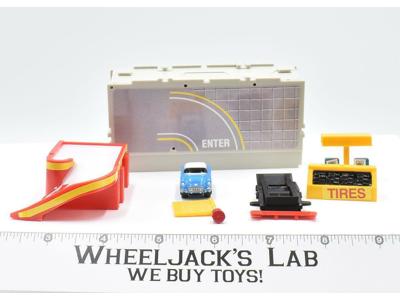 Travel City Gas Station Repair Shop Mini Play Set 1987 Micro Machines Galoob