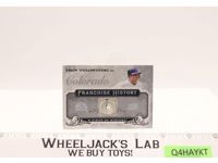 Troy Tulowitzki A Piece of History Franchise History Patch Card Upper Deck 2/5