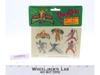 Temporary Tattoos Mighty Morphin Power Rangers 1994 Gordy NEW SEALED
