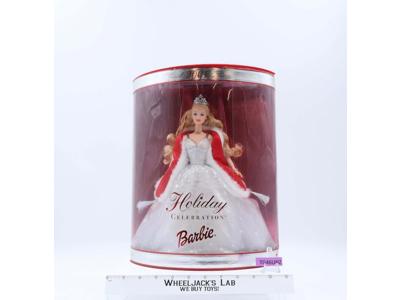 #50304 Holiday Celebration Barbie 2001 Limited Edition Mattel NEW MISB Figure