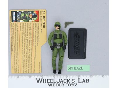 Capt. Ace v2 100% Complete GI Joe Air Command 2008 Hasbro Action Figure