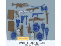 Battle Gear Accessory Set 6 Lot 2 1988 Weapons GI Joe Vintage Action Figure