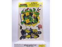 8 Piece Decorating Kit Teenage Mutant Ninja Turtles TMNT 1989 Eureka NEW SEALED