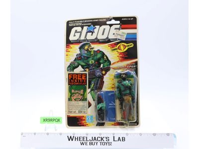 Night Viper GI Joe 1989 Hasbro Vintage Action Figure NEW MOSC SEALED